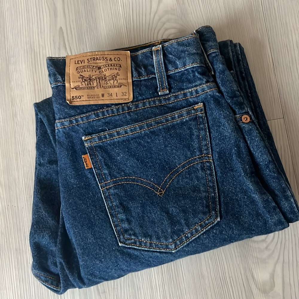 Levi’s 550 Blue Denim Jeans